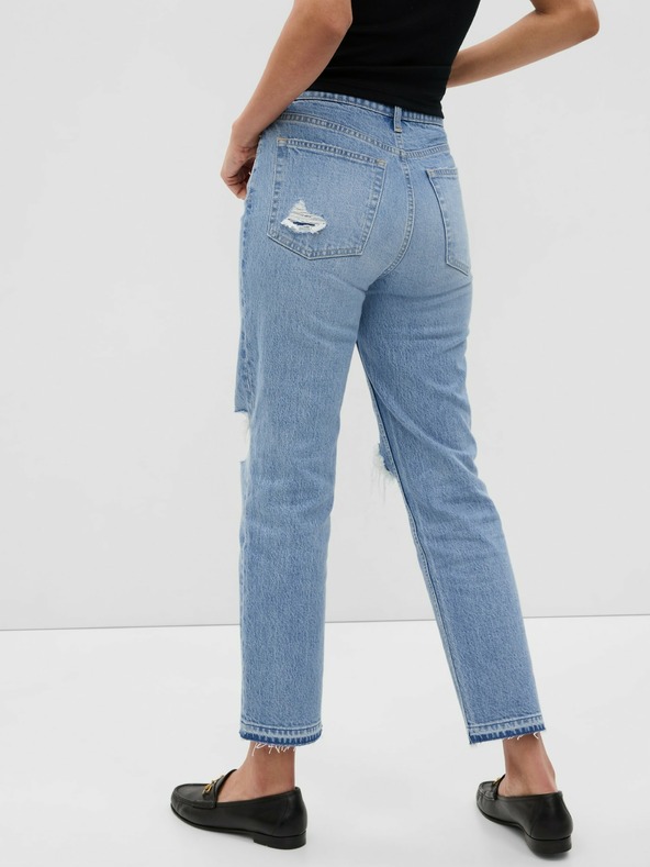 GAP Jeans hlače straight High Rise Cheeky GAP
