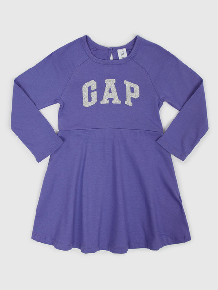 GAP Otroška obleka z logotipom GAP