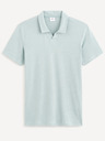 Celio Svetlo modra moška polo majica Celio Deolive