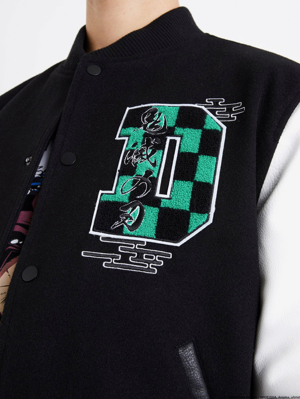 Celio Črna moška jakna Celio Demon Slayer