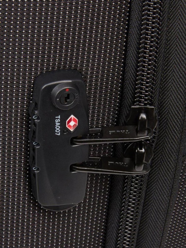 Thule Črna potovalna torba Thule Crossover 2