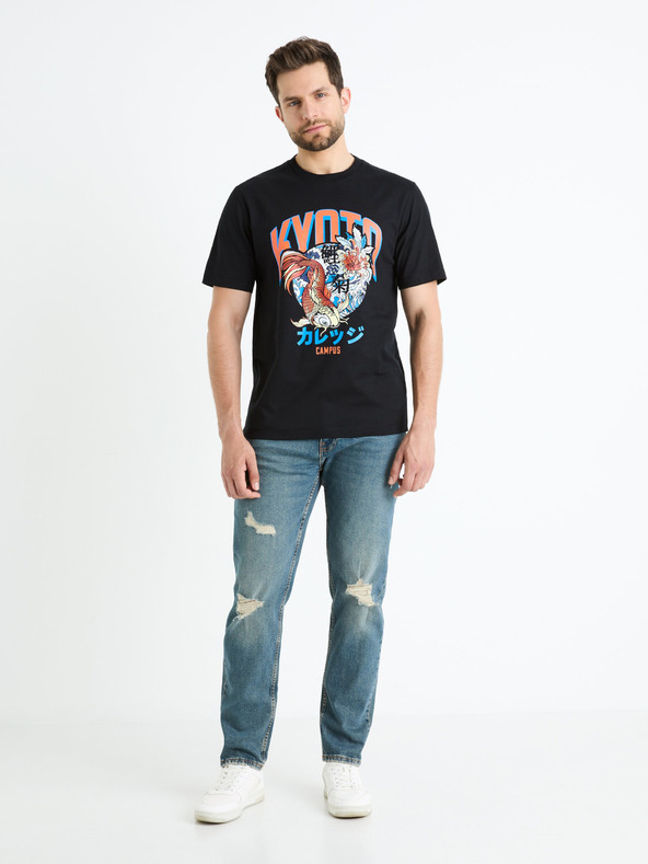 Celio Modre moške kavbojke ozkega kroja Celio Fostroy