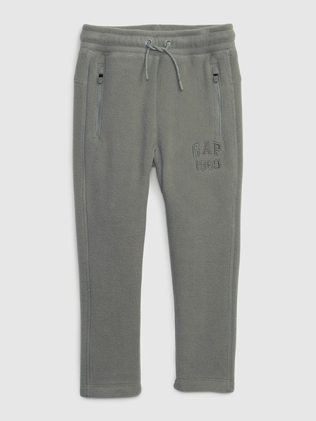 GAP Otroške flis hlače z logom GAP