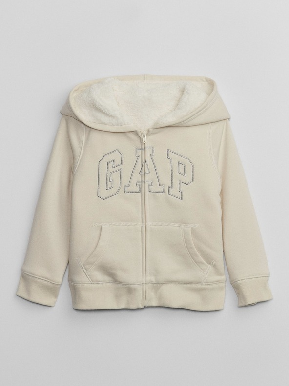 GAP Detská zateplená mikina s logom