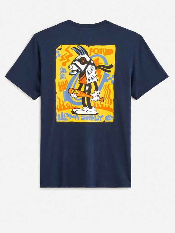 Celio Temno modra moška majica Celio Fortnite