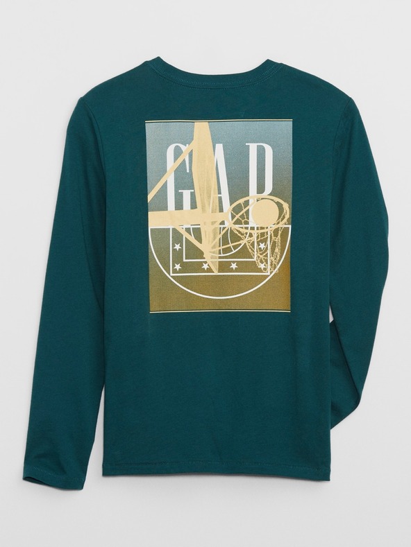 GAP Otroška majica s potiskom Gap