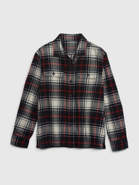 GAP Otroška flanelna majica GAP