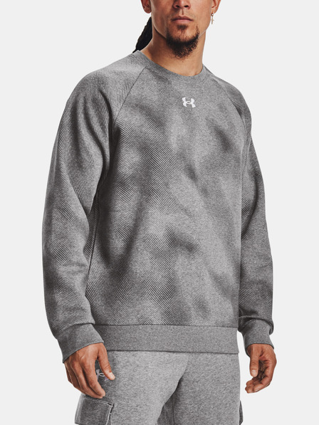Under Armour Moški pulover Under Armour UA Rival Fleece Printed Crew