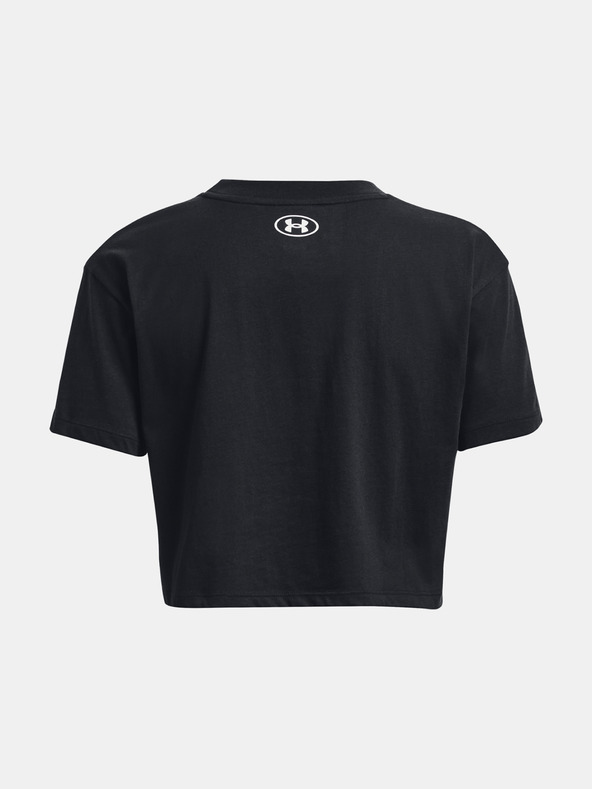 Under Armour Ženska majica Under Armour UA COLLEGIATE CREST CROP SS