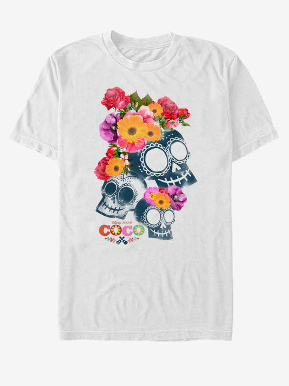 ZOOT.Fan Bela unisex majica ZOOT.Fan Calaveras Pixar
