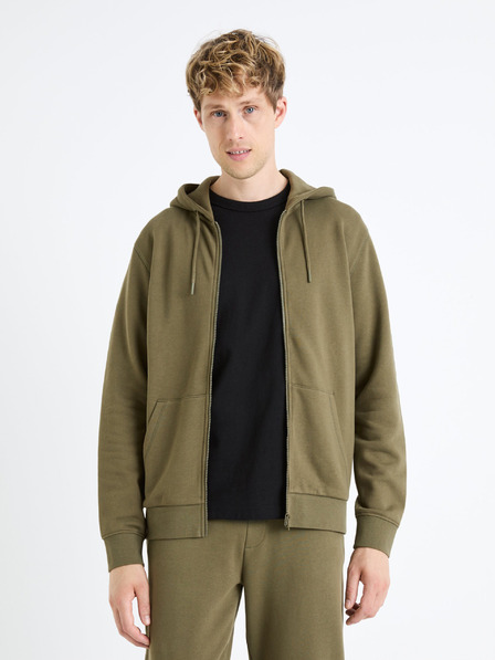 Celio Kaki moška majica s kapuco Celio Fethree
