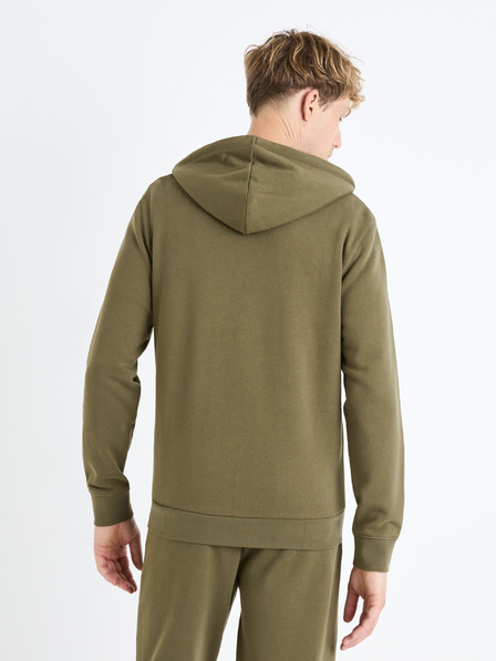 Celio Kaki moška majica s kapuco Celio Fethree