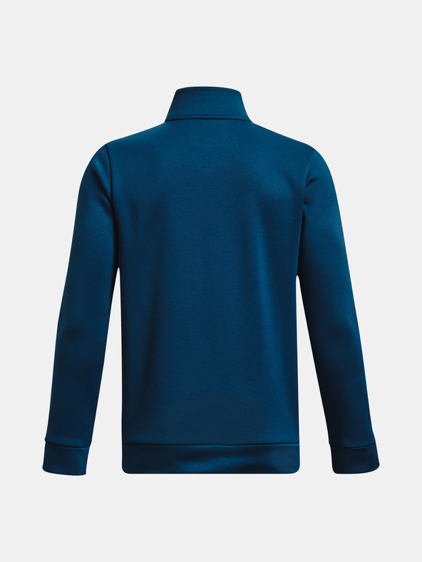 Under Armour Deški pulover Under Armour UA Armour Fleece 1/4 Zip-BLU