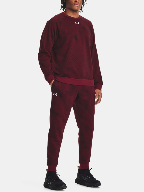 Under Armour Moški pulover Under Armour UA Rival Fleece Printed Crew