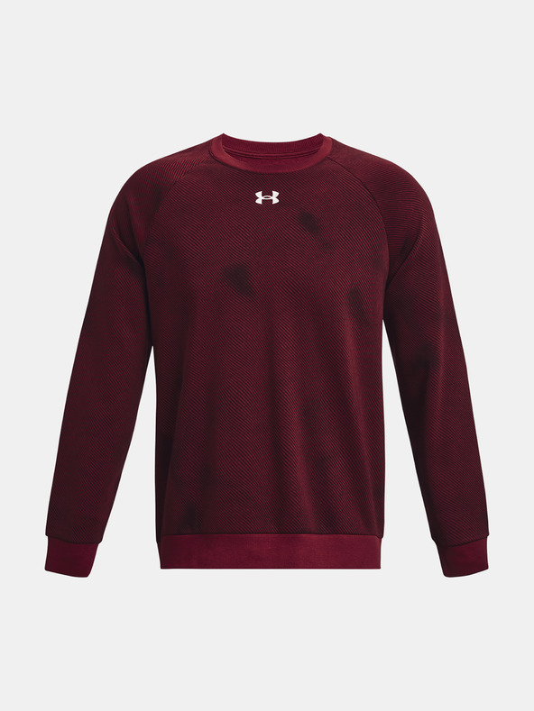 Under Armour Moški pulover Under Armour UA Rival Fleece Printed Crew