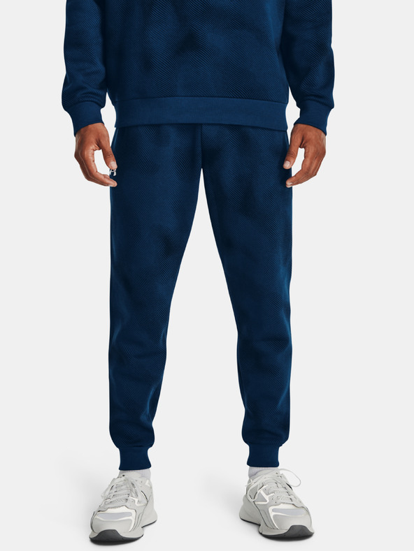 Under Armour Moške spodnji del trenirke Under Armour UA Rival Fleece Printed