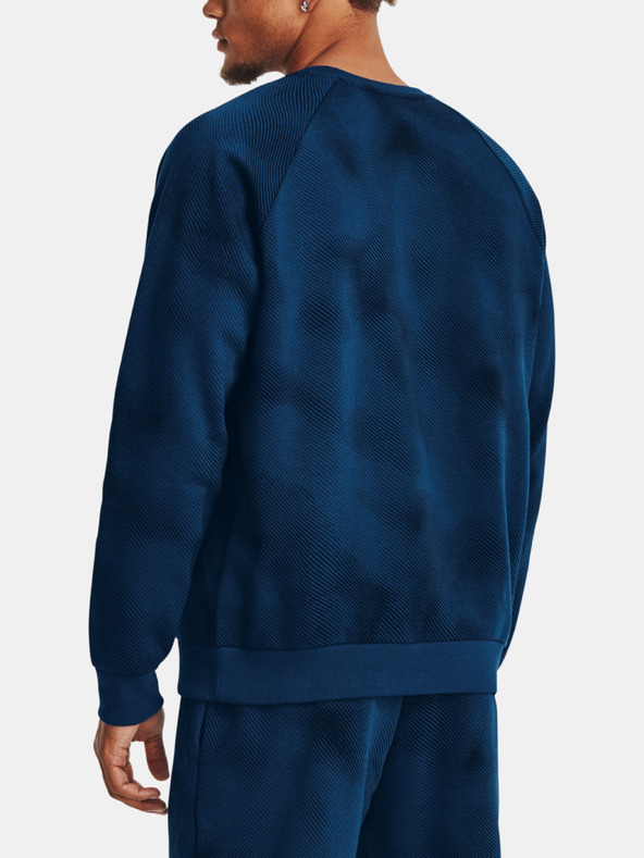 Under Armour Moški pulover Under Armour UA Rival Fleece Printed Crew