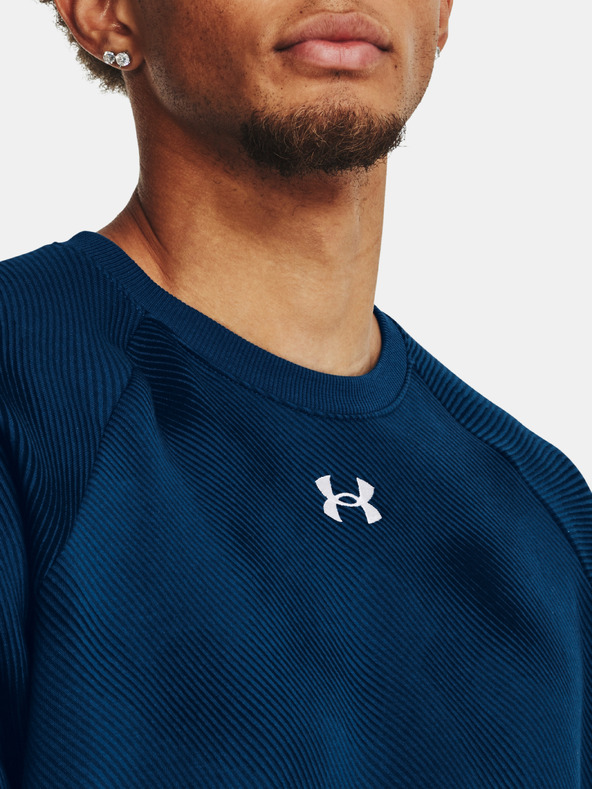 Under Armour Moški pulover Under Armour UA Rival Fleece Printed Crew