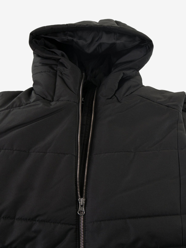 ALPINE PRO Črna ženska prešita telovka ALPINE PRO GANHA