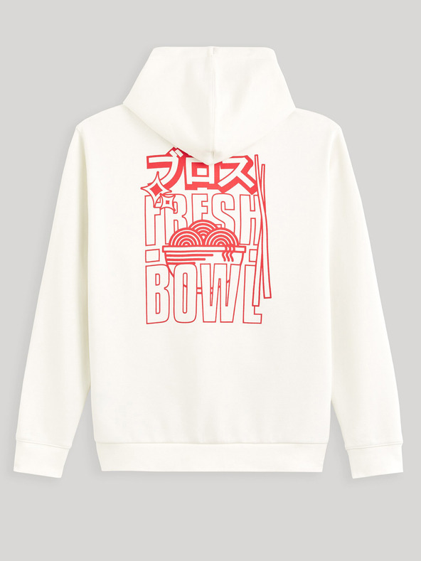 Celio Kremasta moška jopa s kapuco Celio Fejabowl