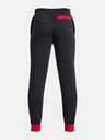Under Armour Deške spodnji del trenirke Under Armour UA Rival Fleece Script Jgrs-BLK