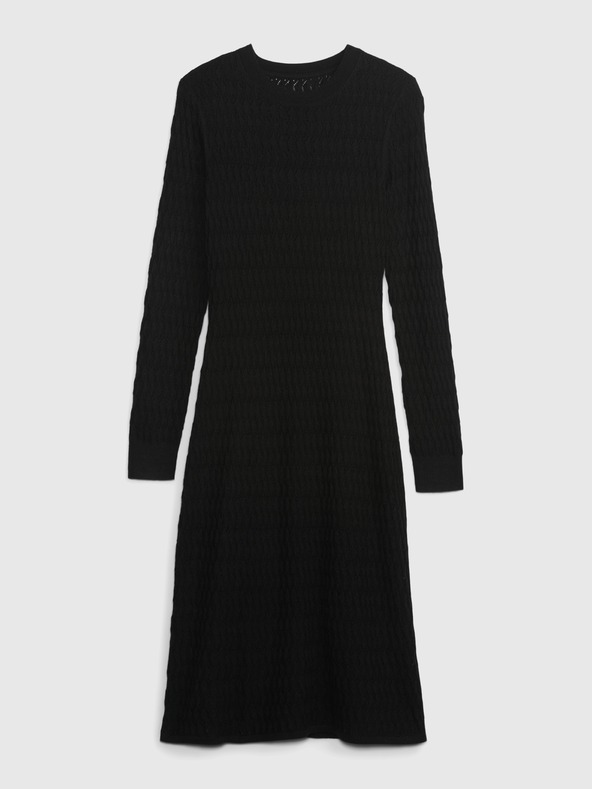 GAP Pletene midi obleke GAP