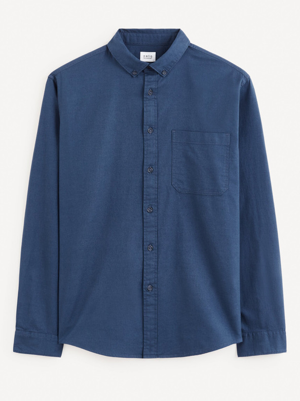 Celio Temno modra moška majica Celio Farobone2