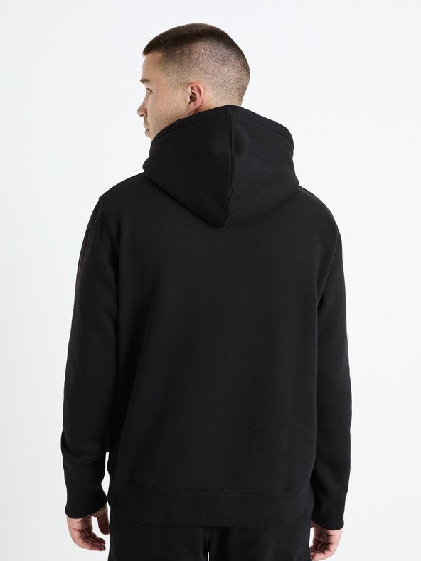 Celio Črna moška majica s kapuco Celio Fullmetal Alchemist