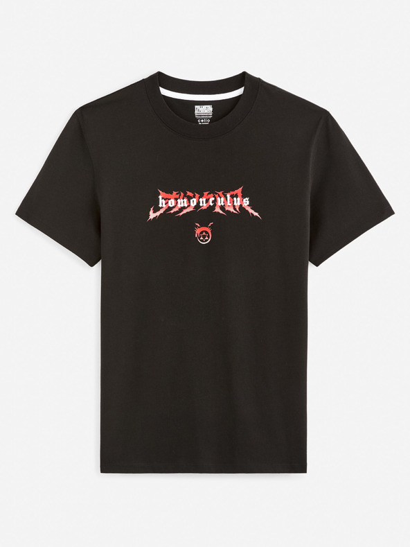 Celio Črna moška majica Celio Fullmetal Alchemist