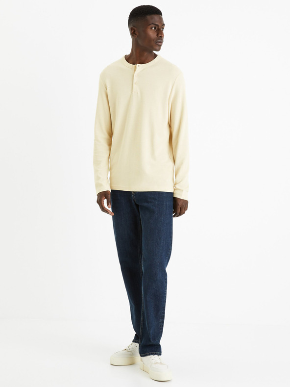 Celio Kremasta moška majica Celio Feplay