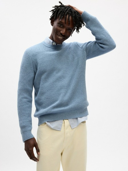 GAP Pleteni pulover CashSoft