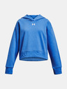 Under Armour Dekliški pulover Under Armour UA Rival Fleece Crop Hoodie-BLK