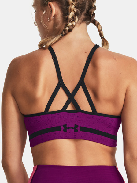 Under Armour Ženski nedrček Under Armour UA Seamless Low Long Htr Bra