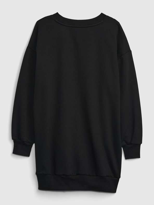 GAP Otroška puloverska obleka z logotipom GAP