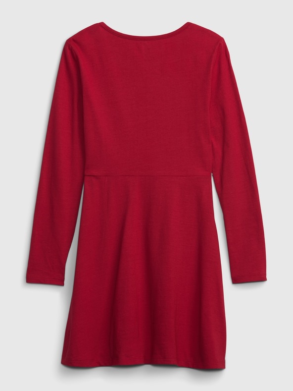 GAP Otroška obleka z logotipom GAP