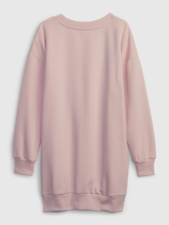 GAP Otroška puloverska obleka z logotipom GAP