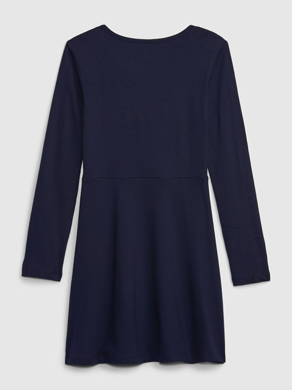 GAP Otroška obleka z logotipom GAP