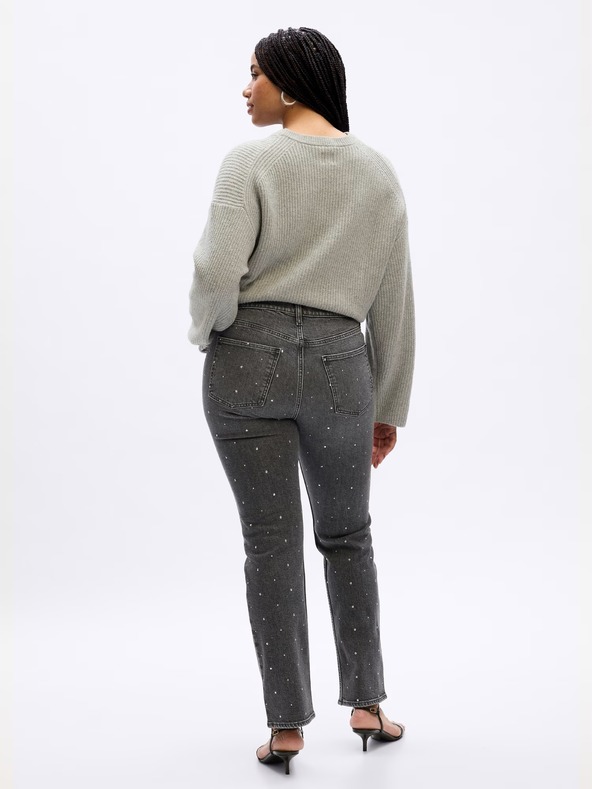 GAP Džínsy rovného strihu High Rise '90s Original GAP