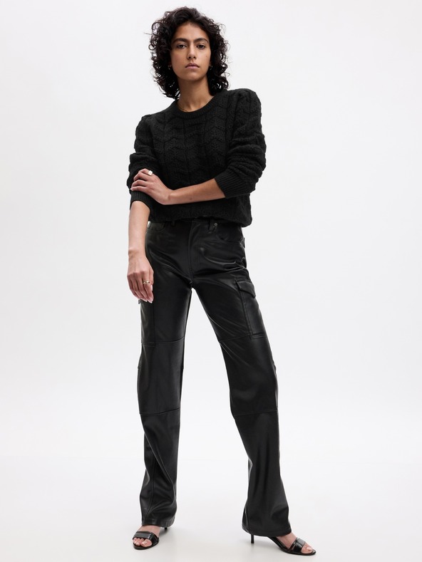 GAP Pleteni pulover z volno GAP