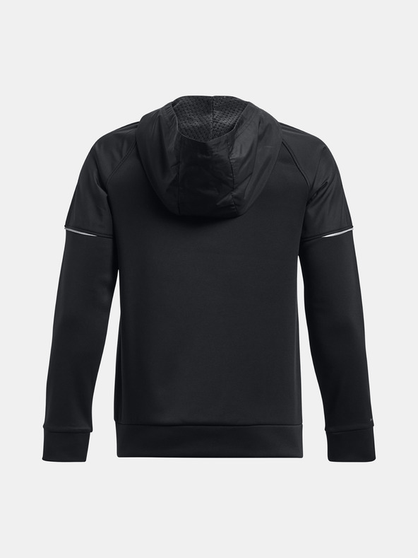 Under Armour Deški pulover Under Armour UA AF Storm FZ Hoodie-BLK