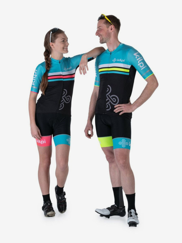 Kilpi Črno-modra ženska kolesarska majica Kilpi Corridor
