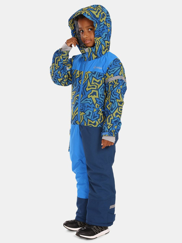 Kilpi Modra fantovska zimska vzorčasta smučarska obleka Kilpi Pontino