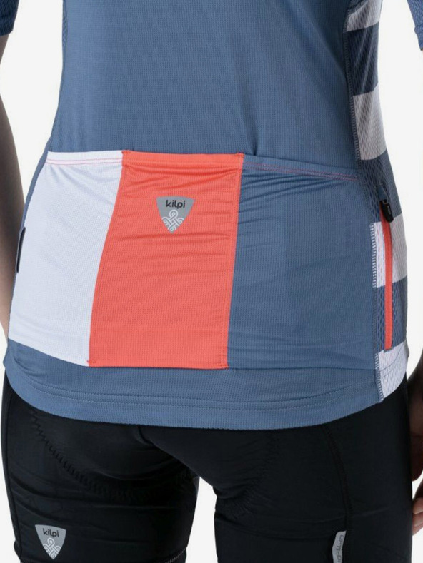 Kilpi Belo-modra ženska kolesarska majica Kilpi Wild