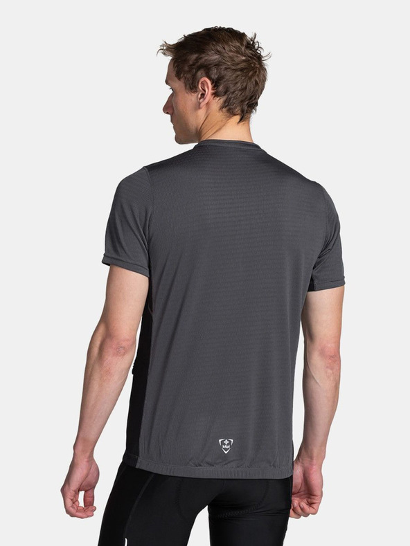 Kilpi Temno siva moška kolesarska majica Kilpi Meledo