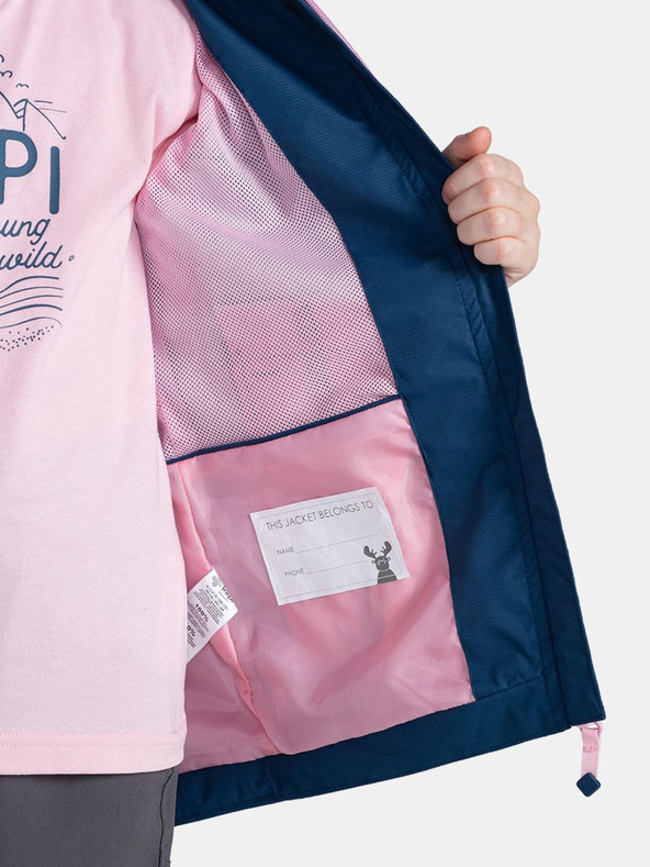 Kilpi Temno modra dekliška jakna Kilpi Orleti