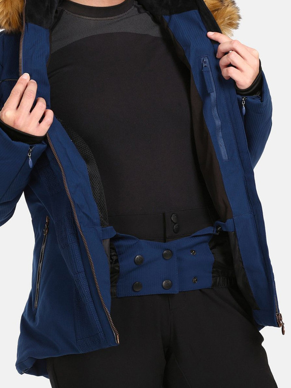 Kilpi Temno modra ženska ogrevana smučarska jakna Kilpi Emilin-W