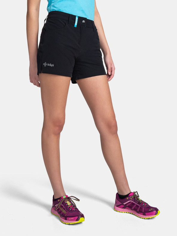 Kilpi Črne ženske kratke hlače za na prostem Kilpi BREE