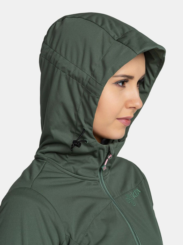 Kilpi Temno zelena ženska softshell jakna Kilpi Beltra-W