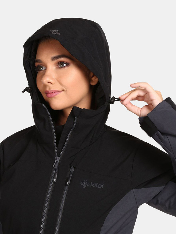Kilpi Črna ženska smučarska jakna Kilpi Flip