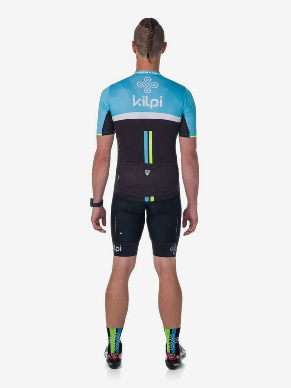 Kilpi Črno-modra moška kolesarska majica Kilpi CORRIDOR-M